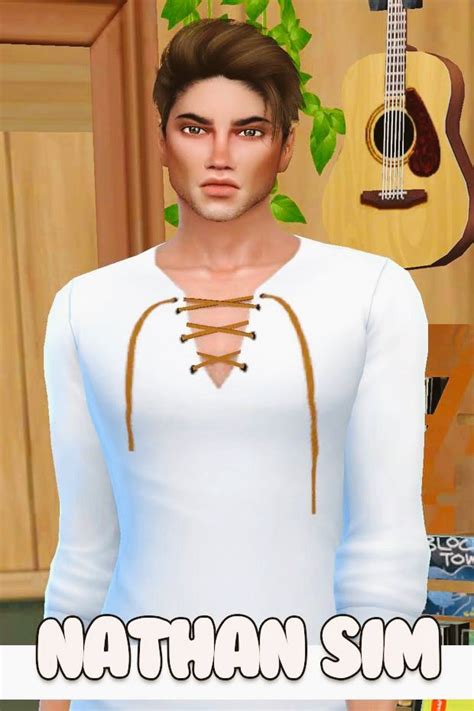 🌿 Nathan A Sim Download 🌿 Sims 4 Create A Sim Cas Sims Ts4 Cc Sim