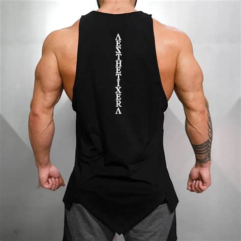 Muscleguys Gym Stringer Clothing Bodybuilding Tank Top Men Fitness