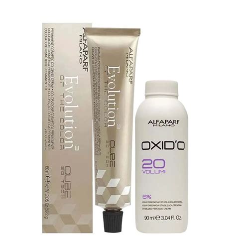 Kit Colora O Alfaparf Evolution Louro M Dio Gua Oxigenada Vol