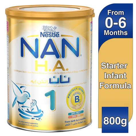 Nestle Nan Ha Stage 1 From Birth To 6 Months Hypoallergenic Starter