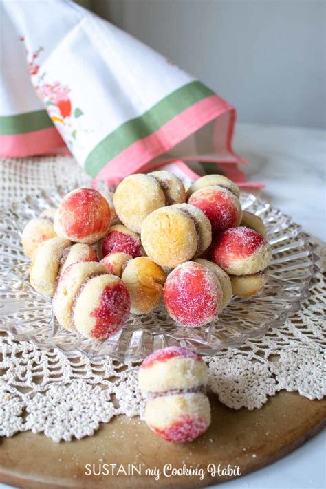 Breskvice Recept: Croatian Peach Cookies - Sustain My Cooking Habit