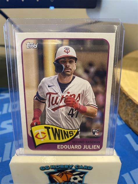 2023 Topps Archives 142 Edouard Julien Rc Minnesota Twins Rookie Ebay