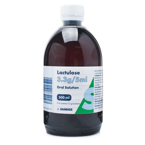 Lactulose Solution 500ml Constipation Chemist Direct