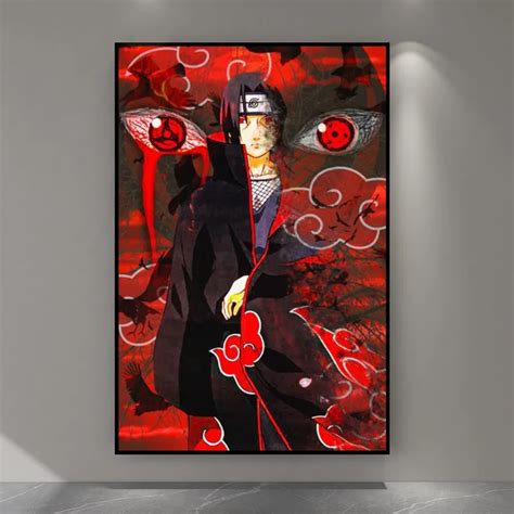 Uchiha Itachi Hot Anime Akatsuki Wall Art Akatsuki Store