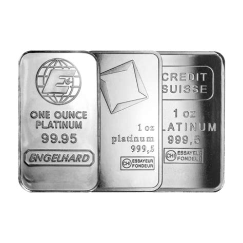 Buy 1 Oz Platinum Bar Any Mint First Gold Group