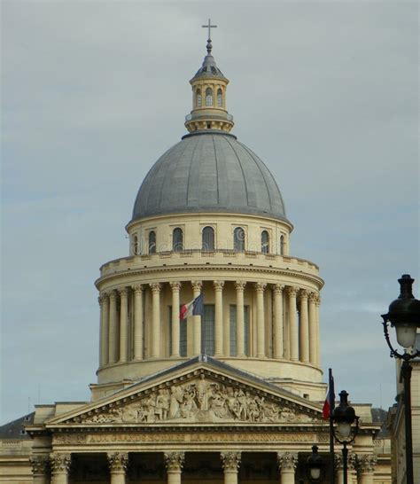 France, Paris, Place Du Pantheon, Pantheon, Dome of the Building Stock ...