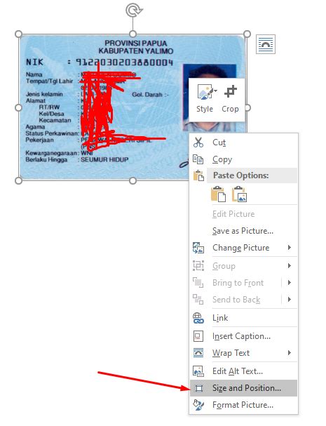 Cara Setting Ukuran Print Ktp Di Photoshop Dan Microsoft Word Zaidan Komputer Blog Komputer