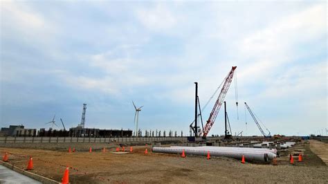 影／沃旭能源大彰化西南第二階段及西北離岸風場陸上變電站動工 蕃新聞