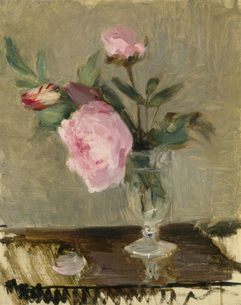 Berthe Morisot | Peonies (ca. 1869) | Artsy