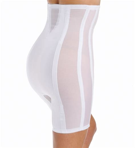 Rago High Waist Half Leg Shaper With Zipper Style 6210 Sweet Pins