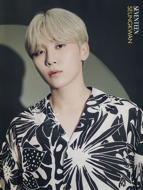 Svt Dicon Issue No Scan Seungkwan Seventeen Seungkwan Scan