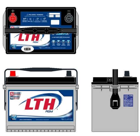 Batería Para Carro L 24F 710 LTH AGM Rapi Baterías