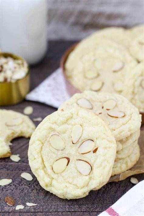 Soft And Chewy Almond Cookies Recipe Beyond Frosting