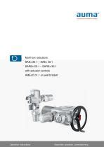 Multi Turn Actuators AUMA PDF Catalogs Technical Documentation