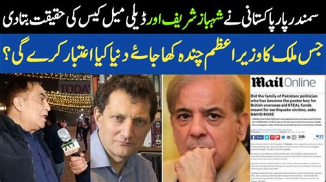 Uk Citizen Pakistani Exposes Shehbaz Sharif Dailymail Case What Was