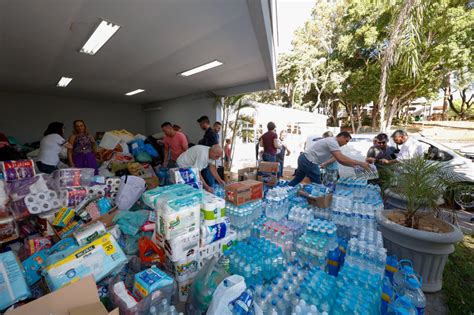 Jundia E Azul Conecta Arrecadam Toneladas De Doa Es Para As V Timas