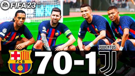 Fifa Messi Ronaldo Mbappe Neymar All Stars Fc Barcelona Vs