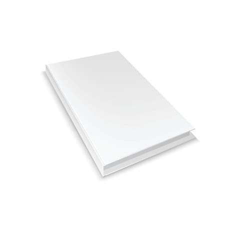 Blank book cover template 14168505 Vector Art at Vecteezy