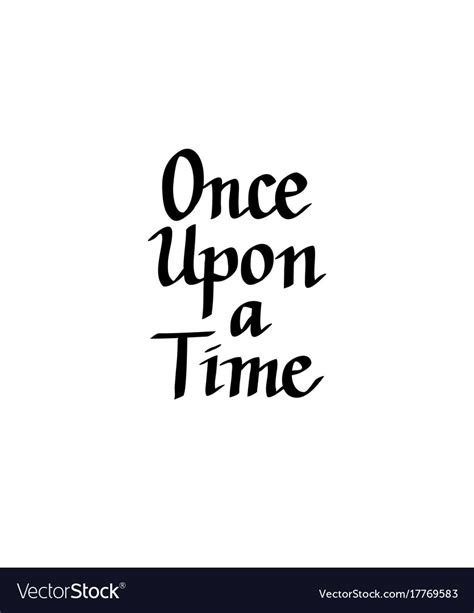 Once Upon A Time Word Art