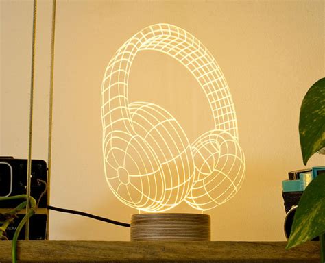 Amazing Headphone Lamp From Studio Cheha Bulbing