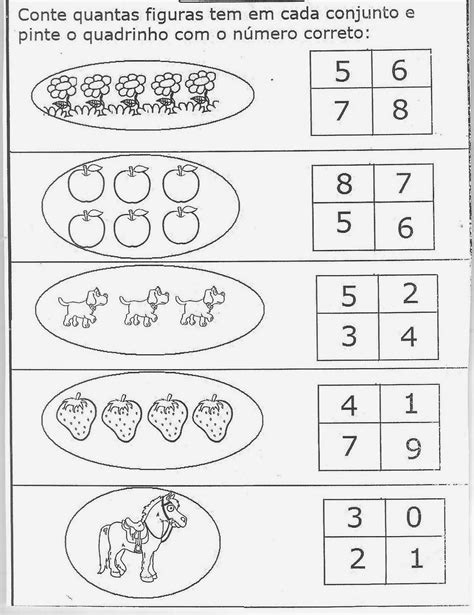 Atividades De Alfabetizacao De Matematica