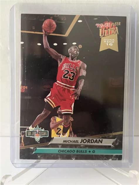 MICHAEL JORDAN 1992 93 Fleer Ultra NBA Jam Session Chicago Bulls EUR 0