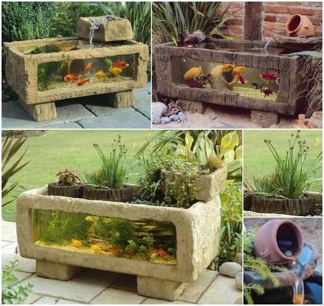 5 Outdoor Aquarium Designs That Will Bring Life To Your Garden Or Patio