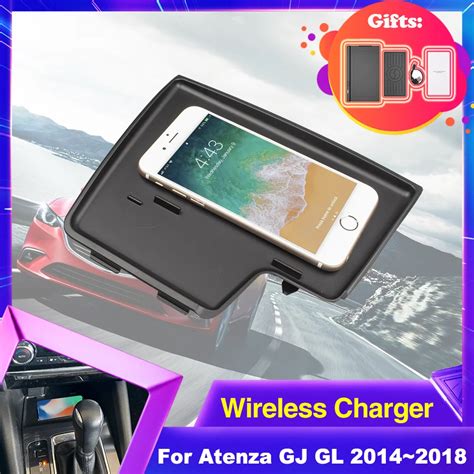 W Car Wireless Charging Pad For Mazda Atenza Gj Gl Phone