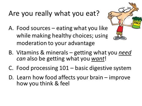 How Food Affects The Body Msa Nutrition Education R Whiting Ppt Download