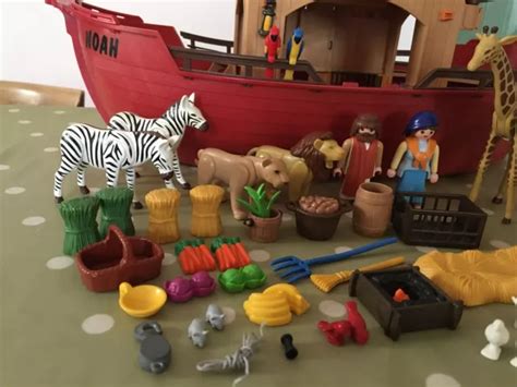 Playmobil Wildlife Noahs Arche Bogen Und Tiere Eur Picclick De