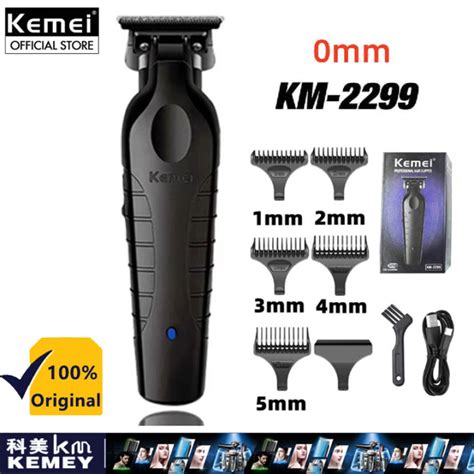 Kemei Km Barber Cordless Hair Trimmer Mm Zero Gapped Carving