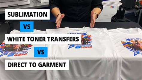 Comparing Sublimation DTG And White Toner Printing GRAPHICS PRO