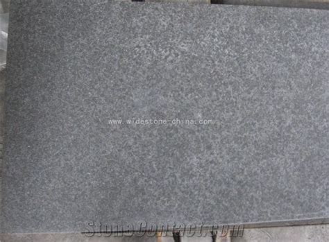 G684 Granite Black Pearl Basalt Flamed Tile Slabs Flooring Walling