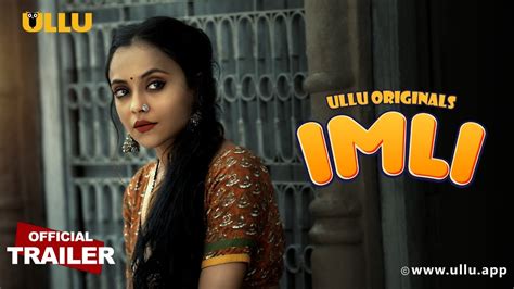 Imli Official Trailer Ullu Originals Hindi Uncut Films Aagmaal