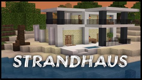 Modernes Strandhaus Bauen In Minecraft Blockdenkerin YouTube