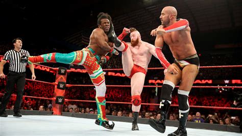 Cesaro And Sheamus Vs The New Day Raw Tag Team Championship Match Raw Dec 26 2016 Wwe