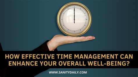 11 Ways To Enhance Time Management And Productivity