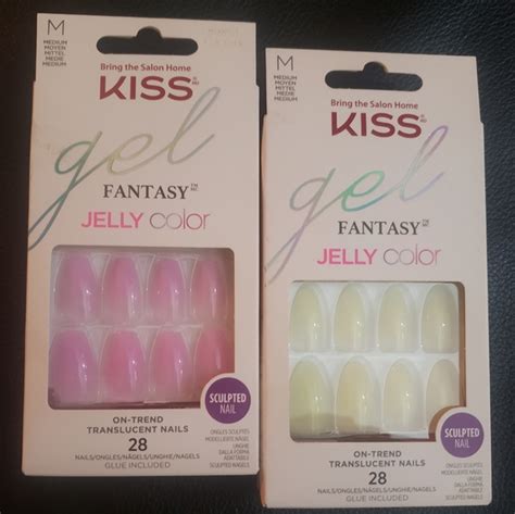 Kiss Bath Body Kiss Gel Fantasy Jelly Color On Trend Translucent