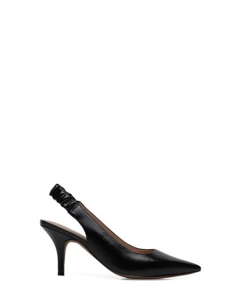 Linea Paolo Ciana Slingback Pointed Toe Pump In Black Lyst