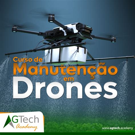 Curso de Manutenção em Drones de Pulverização Agtech Academy Hotmart