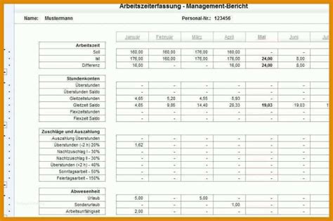 Toll Datev Vorlage Zur Dokumentation Der T Glichen Arbeitszeit