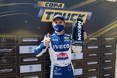 Truck Felipe Giaffone Conquista A Pole Em Goi Nia Pelo Segundo Ano