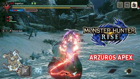 EMERGENCIA DE ARZUROS APEX MONSTER HUNTER RISE YouTube