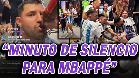 Un Minuto De Silencio As Fue El Festejo De La Selecci N Argentina