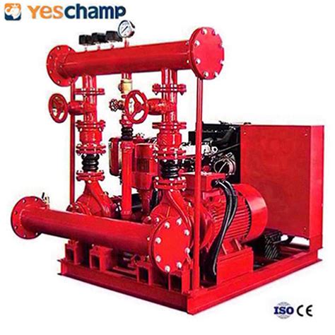 1000gpm Fire Fighting System With Electric Pump Diesel And Jockey Pump