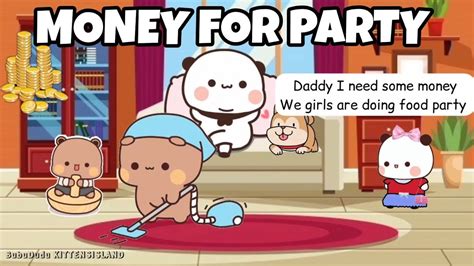 Kiwi Wants Money For Party Bubu Dudu Peach Goma Panda Bear Cats