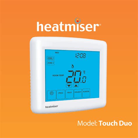 Heatmiser Touch Duo Thermostat User Manual