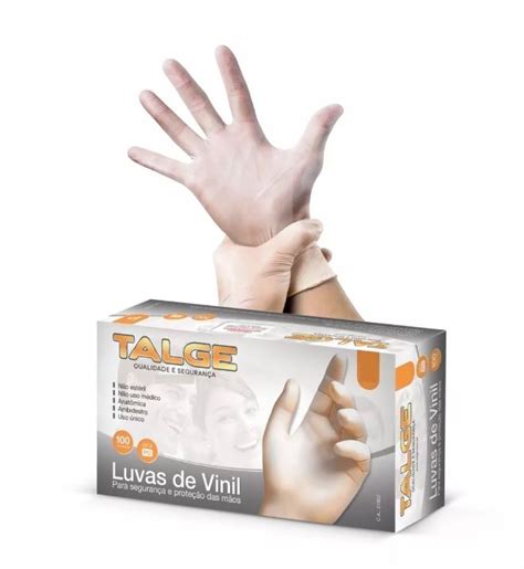 Compre LUVAS VINIL G PÓ CAIXA 100 UNIDADES TALGE Alta