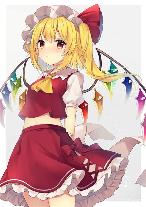 Safebooru 1girl Arms Behind Back Ascot Bangs Blonde Hair Border Bow