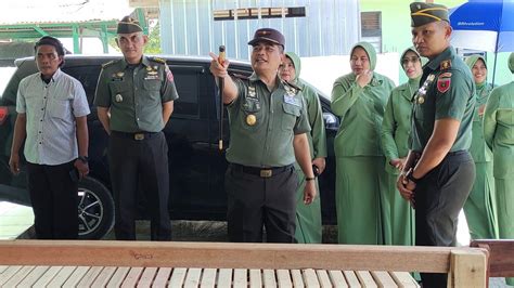 Danrem Bersama Dandim Tinjau Perumahan Kodim Sidrap Rakyat